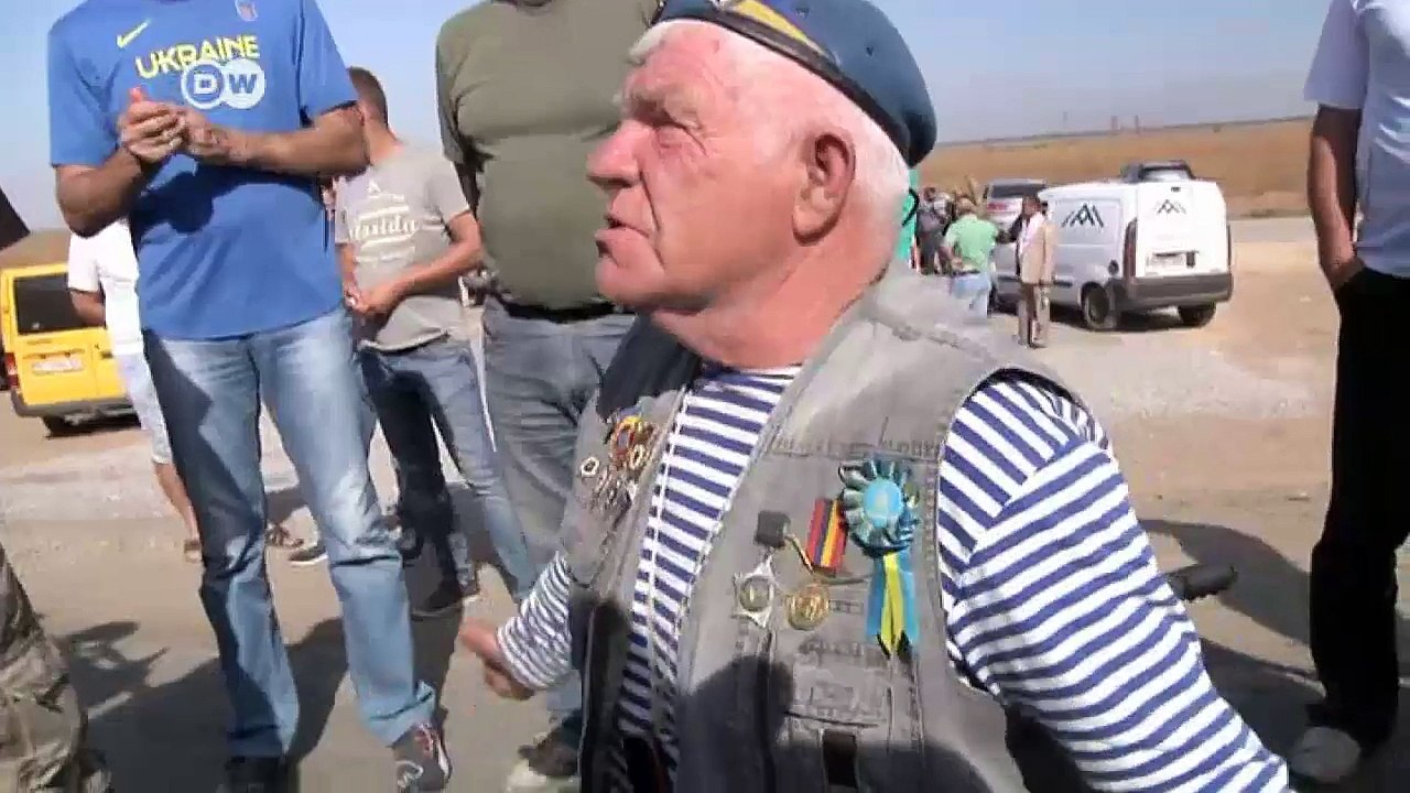 Krim: Protest gegen Menschenrechtsverletzungen | DW Nachrichten