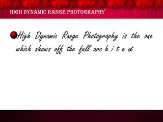 HDR Image Enhancement Services