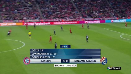 Robert Lewandowski's run continues with Champions League hat-trick