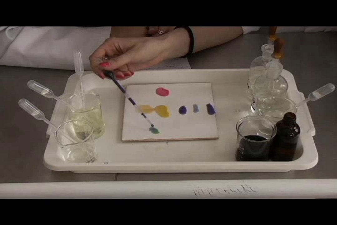 Science on Stage: Colourful Vapours