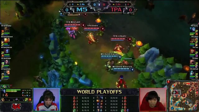 M5 vs. Taipei Assassins - Game 1 - Semi Final - League of Legends World Championship 2012