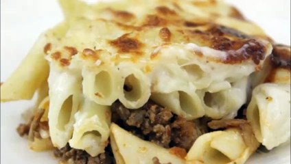 طريقة عمل مكرونه بالبشاميل