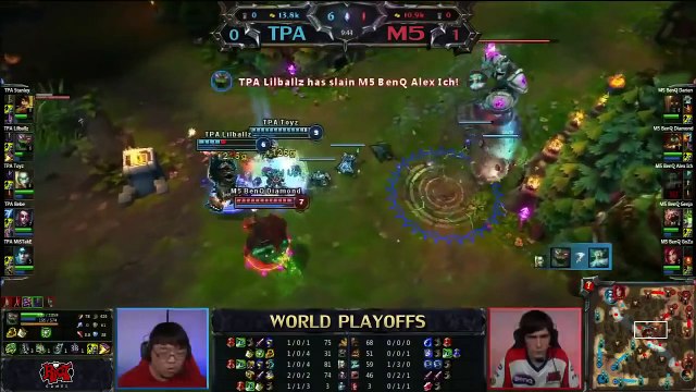 M5 vs. Taipei Assassins - Game 2 - Semi Final - League of Legends World Championship 2012