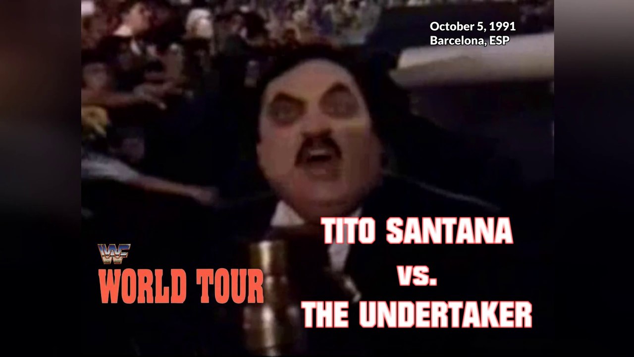 1991-10-05 WWF World Tour - Tito Santana VS The Undertaker