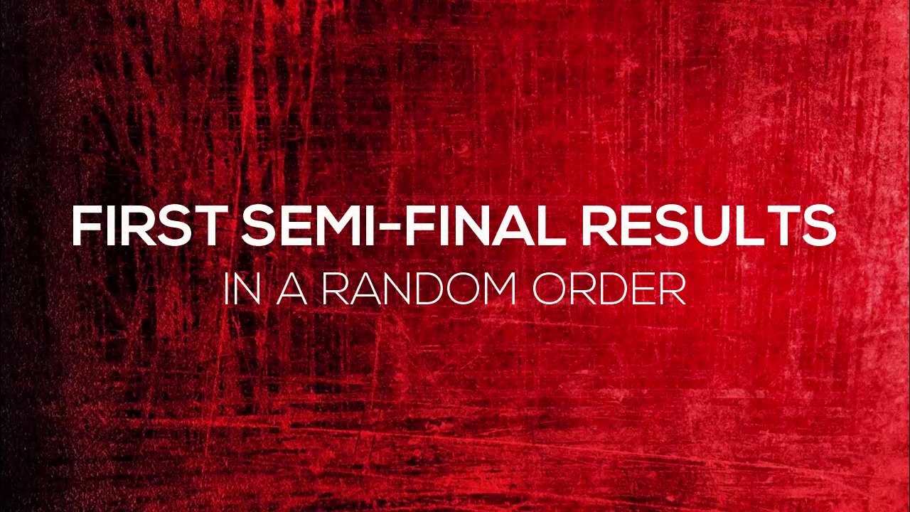 WAO Song Contest / 11th edition / Andorra la Vella, Andorra / First semi-final results