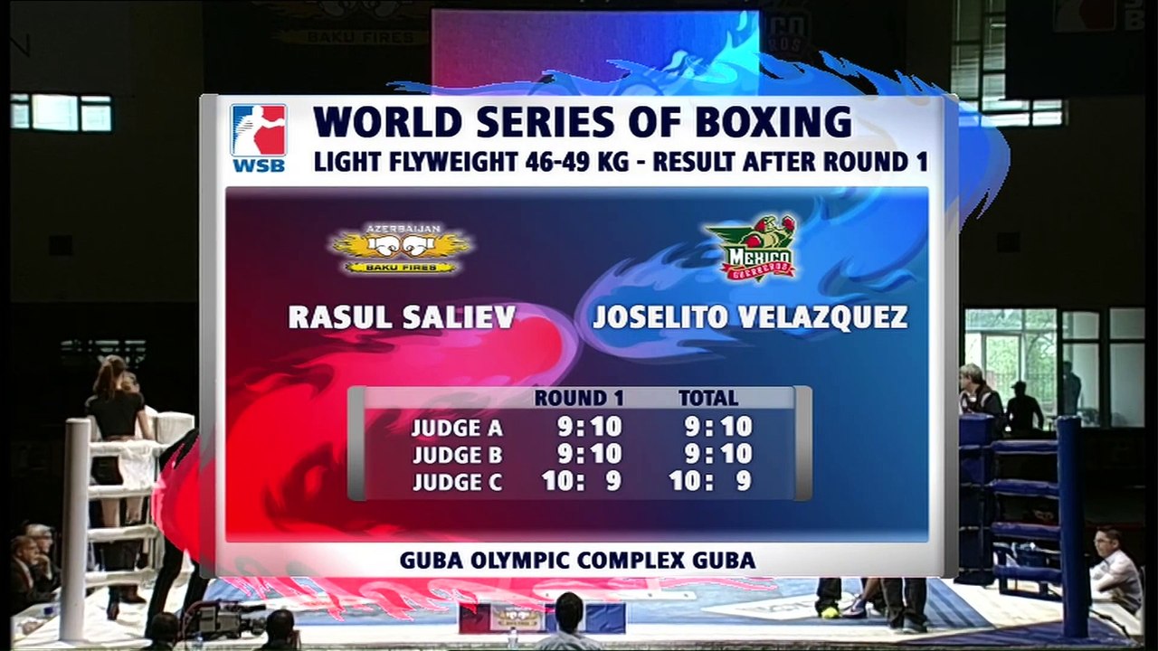 WSB Season 5  Quarter Finals C1 Azerbaijan - Mexico - Saliev vs Velazquez