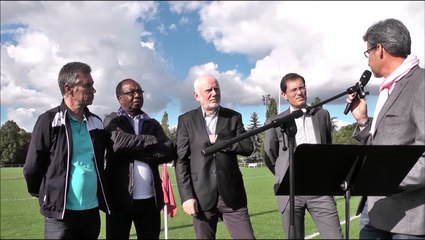 Nouveaux terrains -  L'inauguration