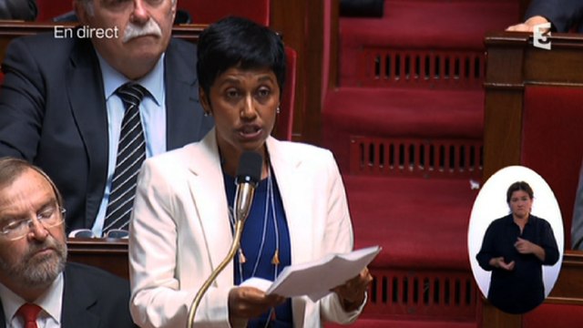 Nadine Morano et la race blanche : standing ovation pour une députée noire de la République à l'Assemblée