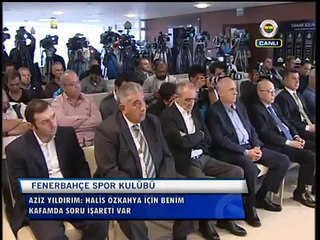 Aziz Yıldırım ve Şekip Mosturoğlu'nun Basın Toplantısı - 30 Eylül 2015