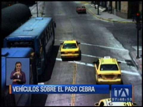 Conductores infractores son captados por las cámaras de la AMT