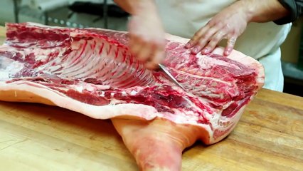 Comment bien découper un cochon... Les tips du boucher