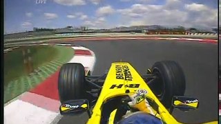 F1 Spain 2004 - Q1 & Q2 - Nick Heidfeld Onboard Laps