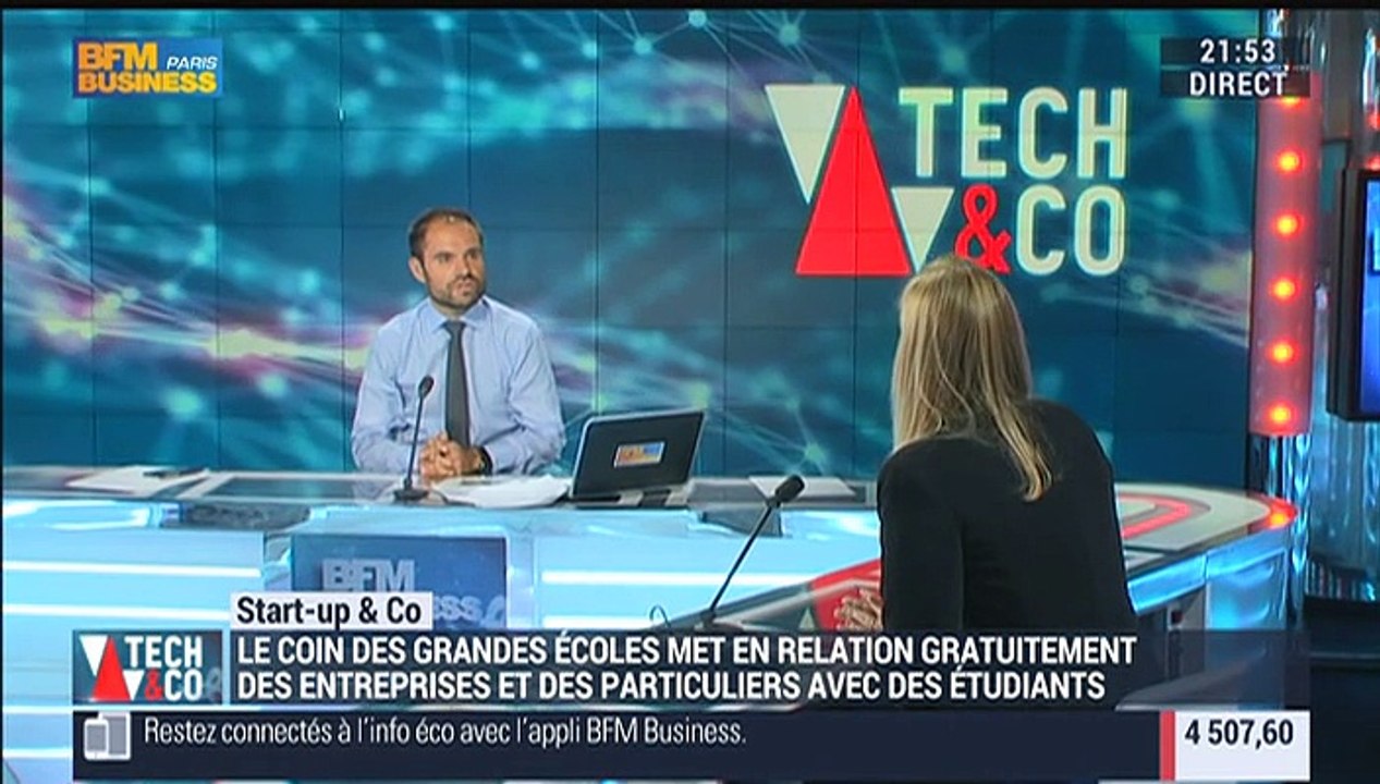 Start-up & Co: "Le Coin des Grandes Ecoles", site de petites annonces – 29/09