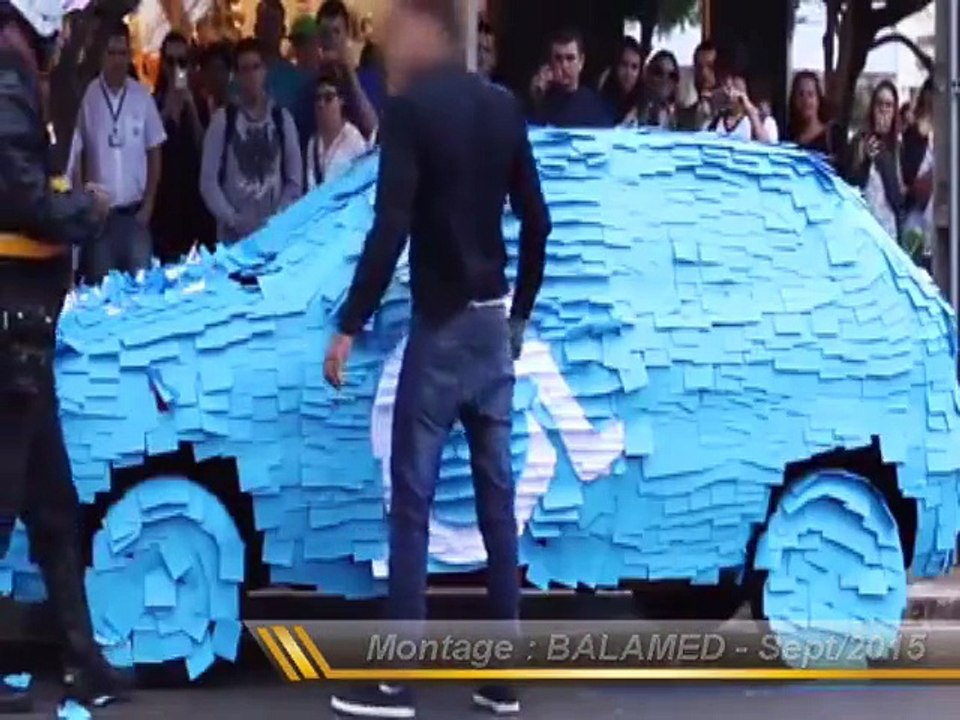 Qu'advient-il  si vous vous garez dans une place pour handicapés au Brésil...