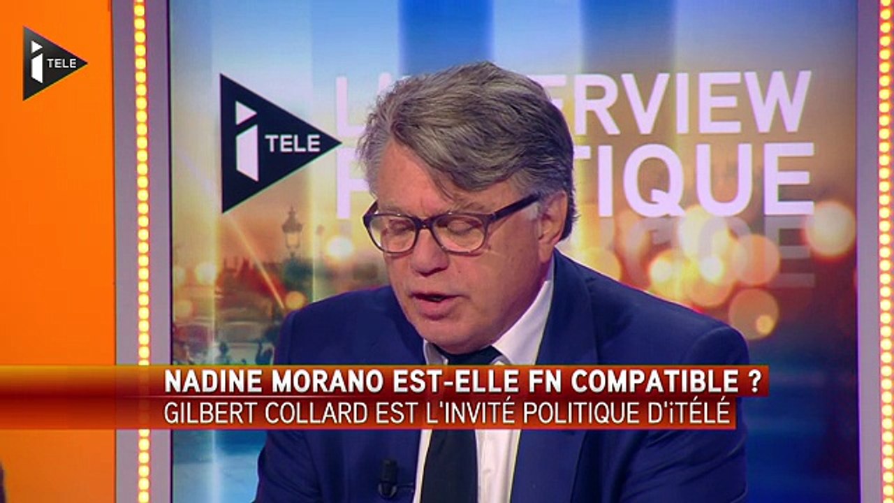 Gilbert Collard sur Nadine Morano: "Je ne lui accorde pas l'asile politique"