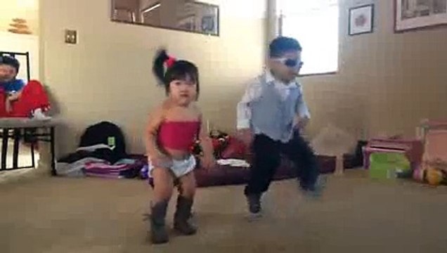 Gangnam style _ little psy and sexy baby