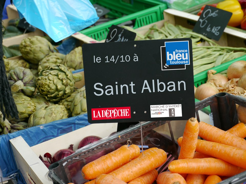 La tournée des marchés de France Bleu est à Saint Alban