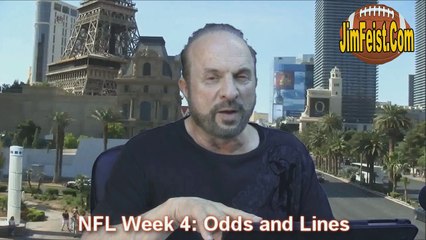 Jim Feist Week 4 NFL Line Movement, Oct. 4, 2015