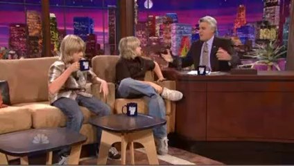 Dylan and Cole Sprouse on the Tonight Show with Jay Leno Interview (2006)