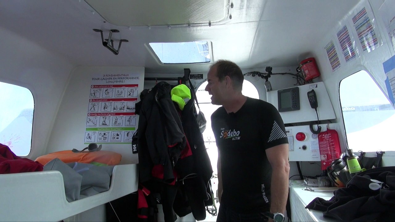 Sodebo Ultim': BOATSTORY, la cellule de vie