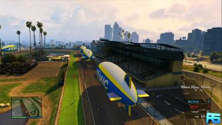 GTA 5 Online How to Get the Atomic Blimp - GTA V Rare Cars - Modded Vehicles - Location