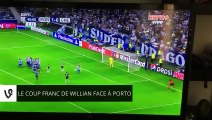Zap Foot of September 30: The free kick Willian; It celebrates his goal with a beer; The huge ball of Ospina; A penalty