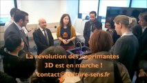 Une imprimante 3D lors d'une de nos conférences