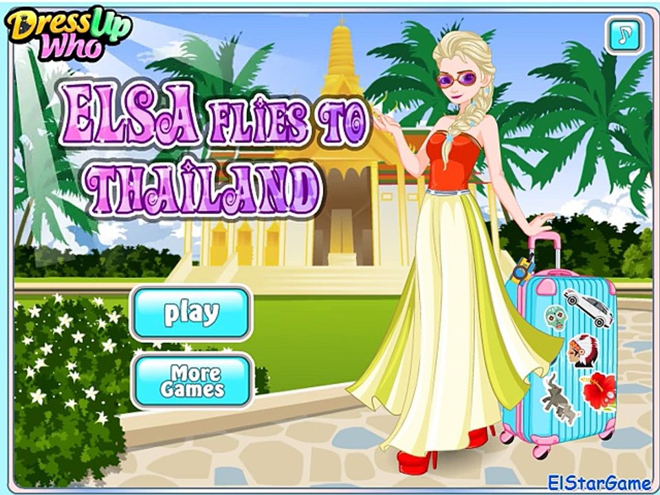 Elsa Flies To Thailand