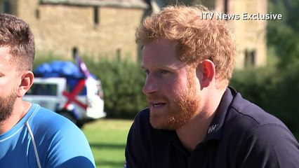 Prince Harry "knows roughly" what soldiers are going through