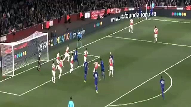 Arsenal vs Olympiakos Piraeus 2-3 ALL GOALS ( Champions League ) 29.01.2015 HALF-TIME