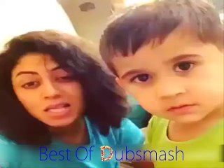 Cute Kid & Girl Best Dubsmash On Paresh Rawal Movie Dialogue 2015