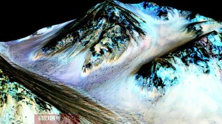 Cómo es el agua que la NASA encontró en Marte