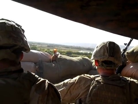 Marines in Afghanistan missed by a rocket after singing Jenny from the block