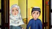 Rainy Season and Abdul Bari Islamic Muslims cartoon for children