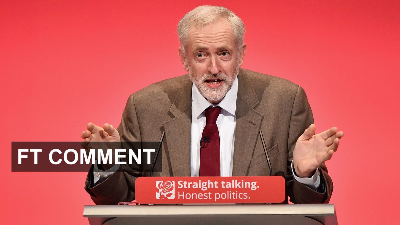 Corbyn’s first big speech