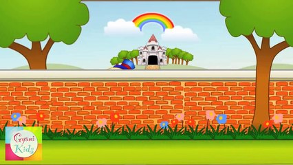 Humpty Dumpty Sat On a Wall Nursery Rhyme   Cartoon Animation Songs For Children