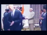 [video] Microsoft CEO Satya Nadella WIPES Hands Clean After Shaking Hand With Modi INSULT Or MISTAKE_!!!