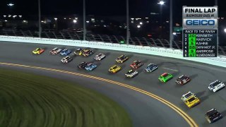 Budweiser 125 Duel 1 Finish NASCAR Sprint Cup Series