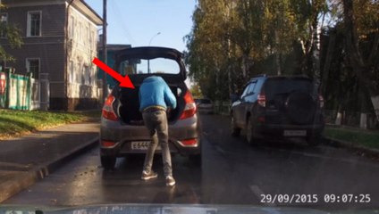 Öndeki Araç Yolu Kapatınca Olanlar Oldu.!!