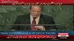 PM Nawaz Sharif Addresses UN General Assembly