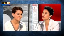 Najat Vallaud-Belkacem - Hollande à Carmaux - Invitée sur BFM TV le 23/04/14