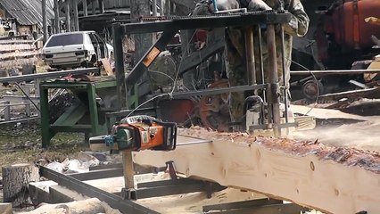 Chainsaw Milling