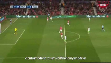 Daniel Caligiuri Fantastic Goal - Manchester United 0-1 Wolfsburg - Champions League - 30.09.2015
