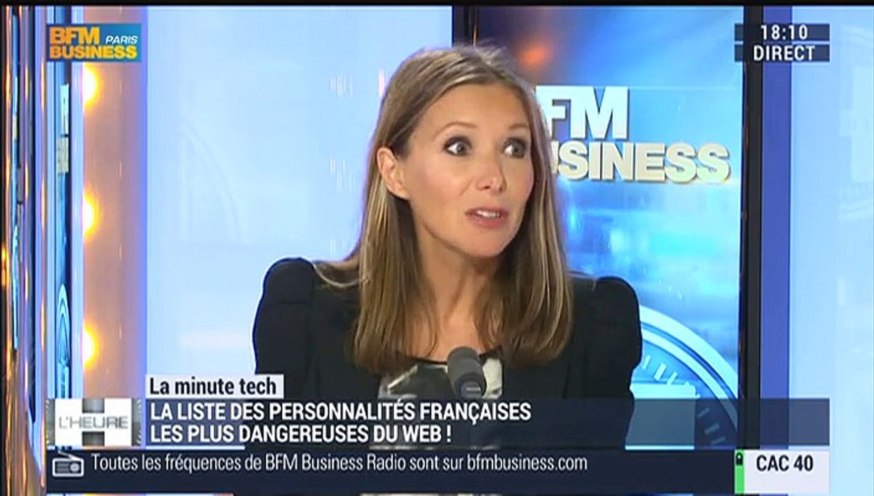 La Minute Tech : le classement des personnalités françaises les plus dangereuses du web a été révélé - 30/09
