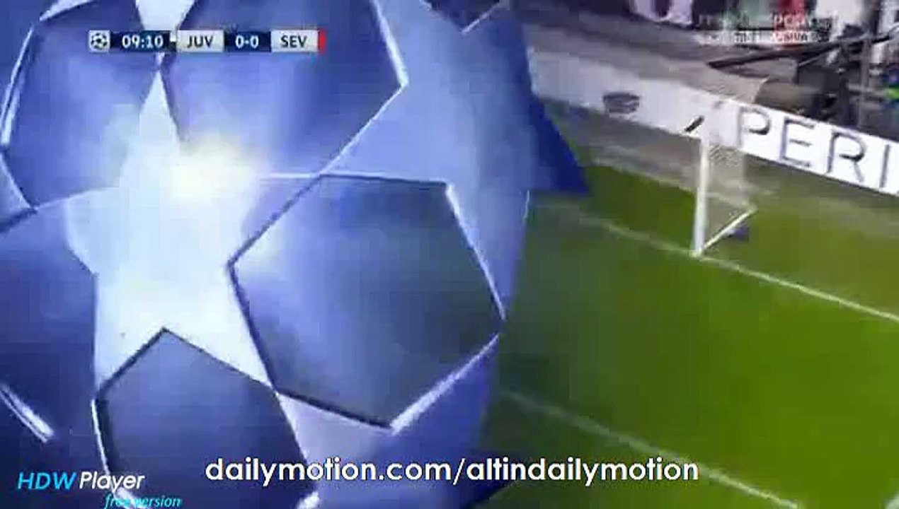 Sami Khedira Fantastic Chance - Juventus vs Sevilla - Champions League - 30.09.2015