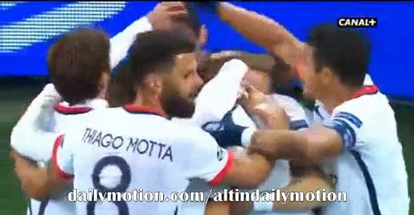 Goal David Luiz - Shakhtar Donetsk 0 - 2 PSG - Champions League - 30.09.2015