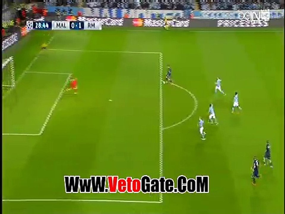 "كريستيانو رونالدو"يتقدم بالهدف الاول ريال مدريد فى مالمو