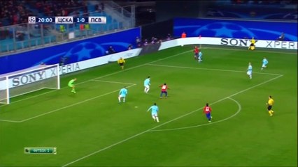 Seydou Doumbia Goal | CSKA 2 - 0 PSV