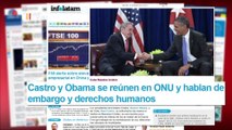 Enfoque - EEUU: Obama y Castro se reúnen en Nueva York