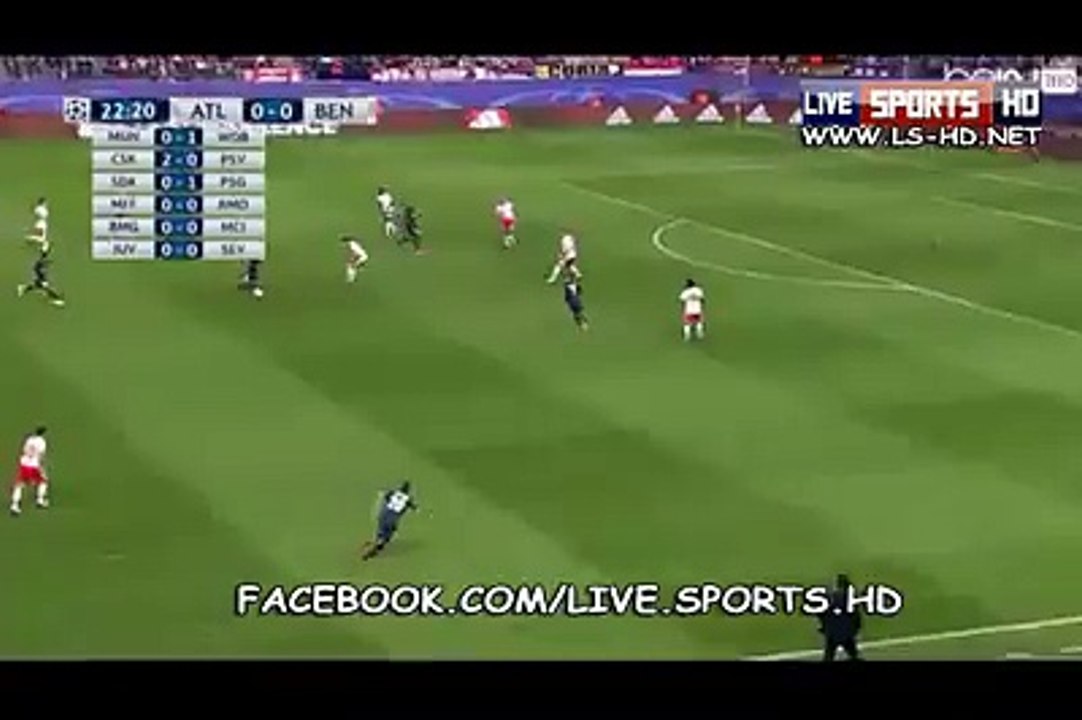 Atletico Madrid 1-0 Benfica # Correa